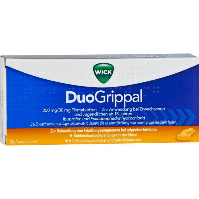 WICK DuoGrippal Filmtabletten, 24 St. Tabletten