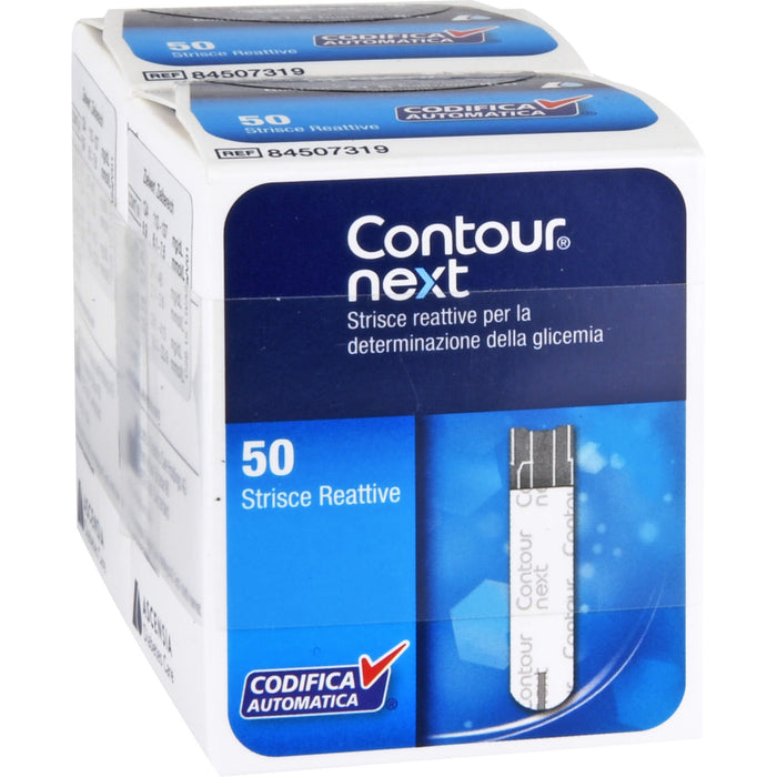 Contour next Sensoren für die Blutzuckerbestimmung Reimport Kohlpharma, 100 pc Bandelettes réactives