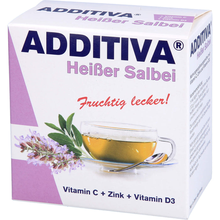 ADDITIVA Heißer Salbei Sachets, 12 pc Sachets