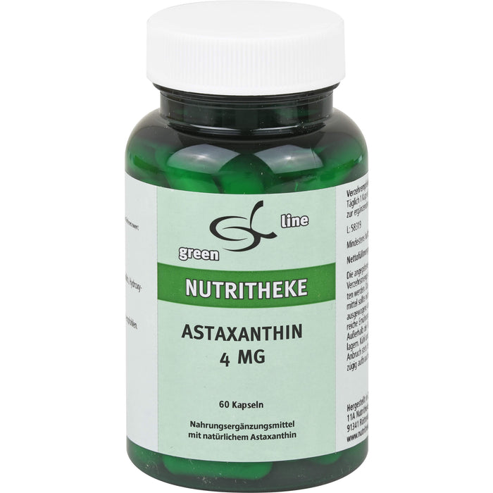 Nutritheke Astaxanthin 4 mg Kapseln, 60 St. Kapseln