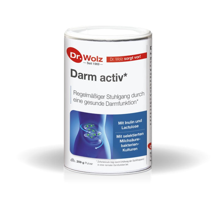 Dr. Wolz Darm activ Pulver bei Verstopfung, 209 g Pulver