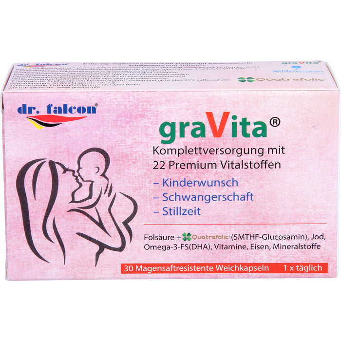 dr. falcon graVita Weichkapseln, 30 pc Capsules