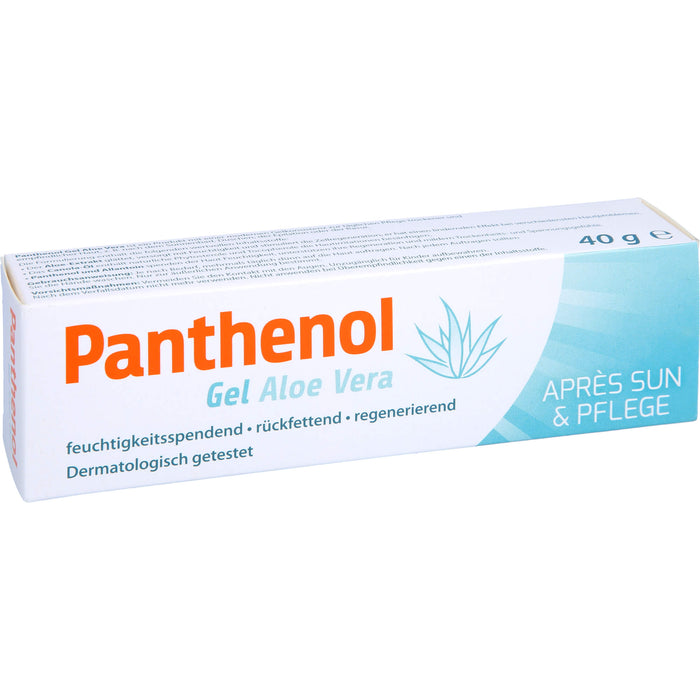 Panthenol Gel Aloe Vera, 40 g Gel