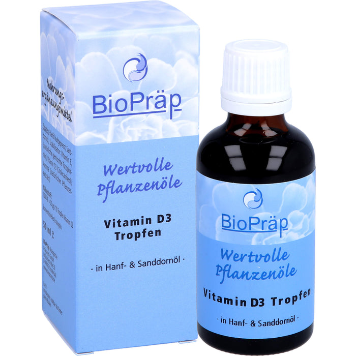 BioPräp Vitamin D3 Tropfen, 50 ml Solution