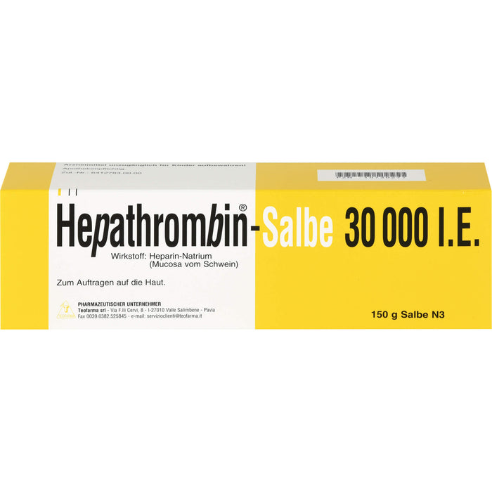 Hepathrombin-Salbe 30000 I.E., 150 g Onguent