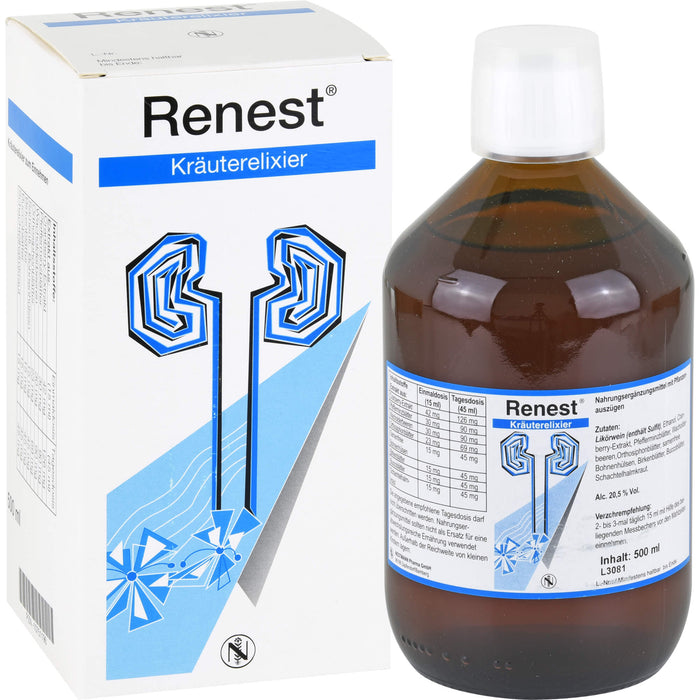 Renest Kräuterelixier, 500 ml Solution