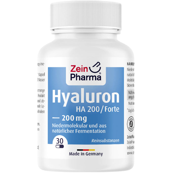 ZeinPharma Hyaluron Forte HA 200 Kapseln, 30 pc Capsules