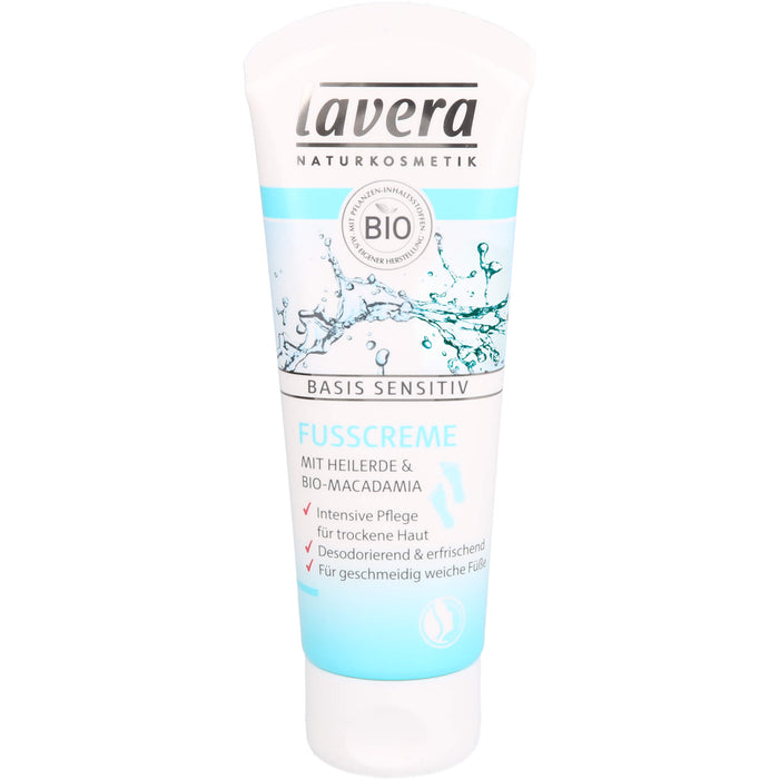 lavera basis sensitiv Fusscreme dt, 75 ml CRE