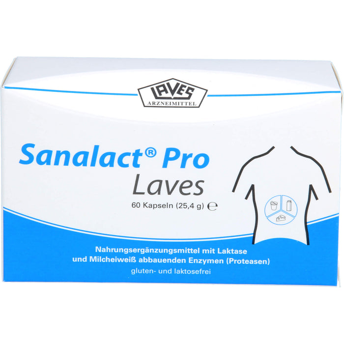 Sanalact Pro Laves Kapseln, 60 pcs. Capsules