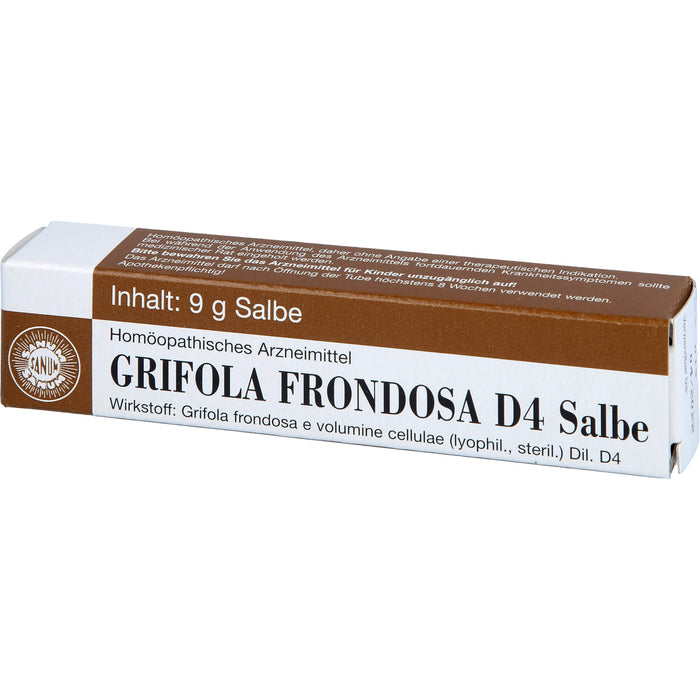 Grifola frondosa D4 Salbe, 9 g Salbe