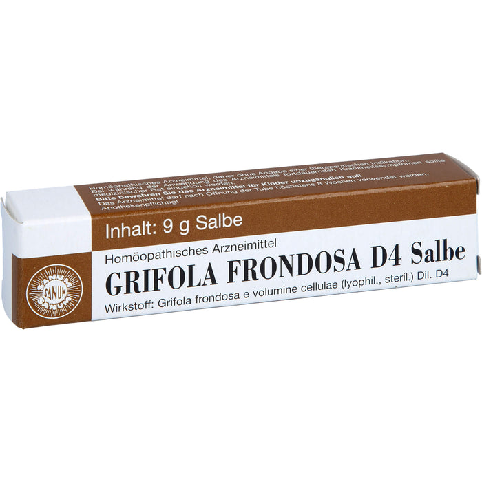 Grifola frondosa D4 Salbe, 9 g Salbe