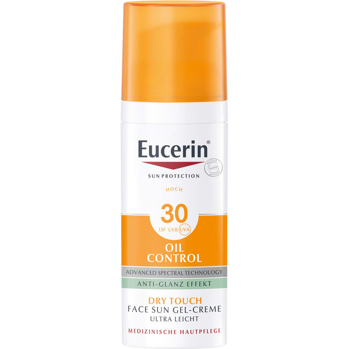 Eucerin Oil Control Face Sun Gel-Creme LSF 30, 50 ml Crème