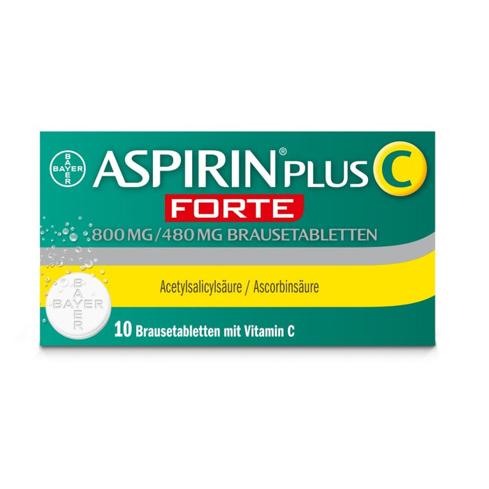 ASPIRIN plus C forte Brausetabletten, 10 pc Tablettes