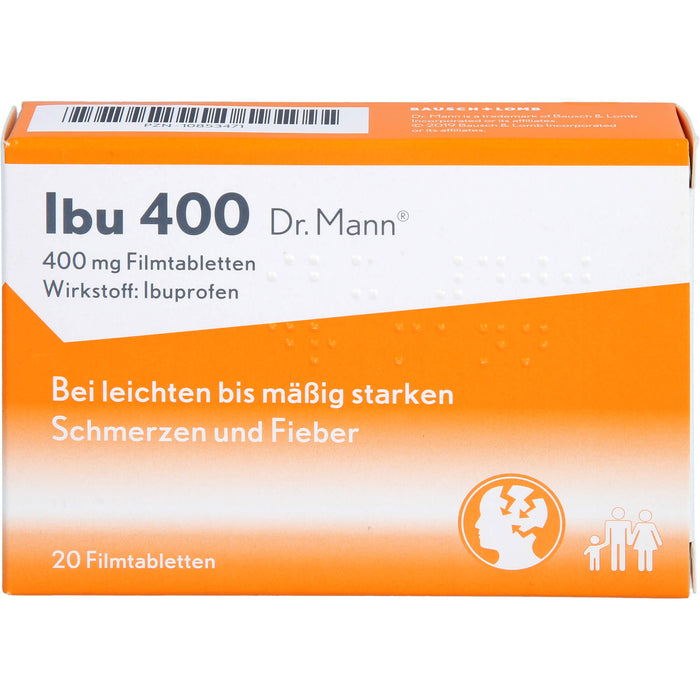 Ibu 400 Dr. Mann, 20 pc Tablettes