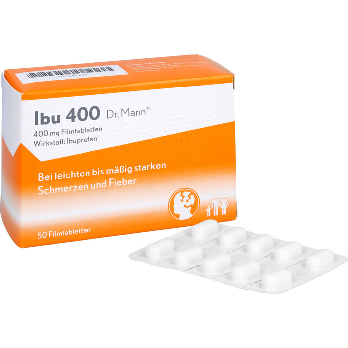 Ibu 400 Dr. Mann, 50 pc Tablettes