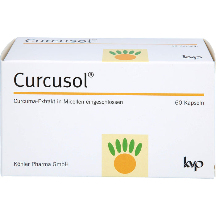 Curcusol Curcuma-Extrakt Kapseln, 60 pcs. Capsules