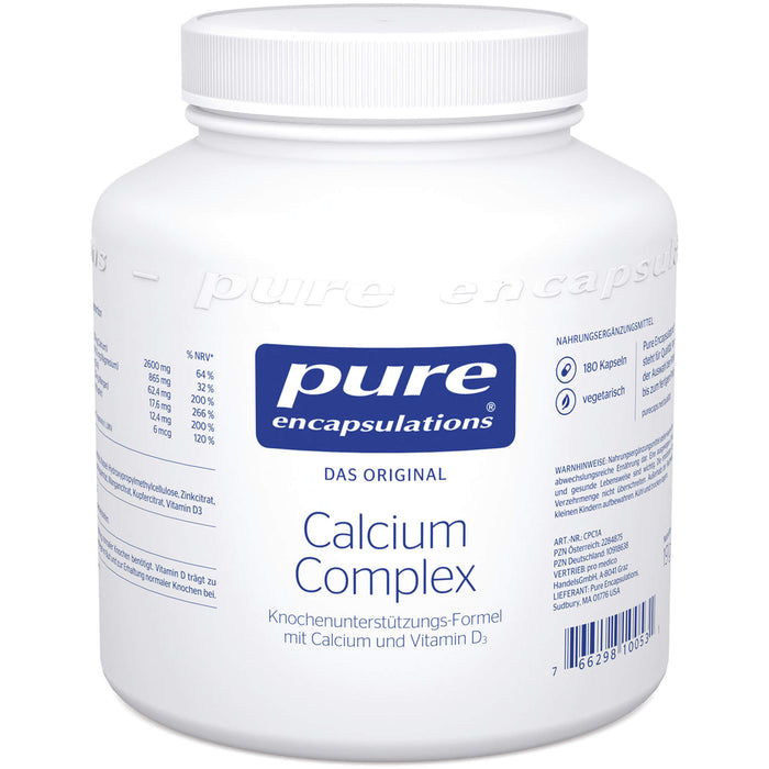 Pure Encapsulations Calcium Complex Kapseln, 180 pcs. Capsules