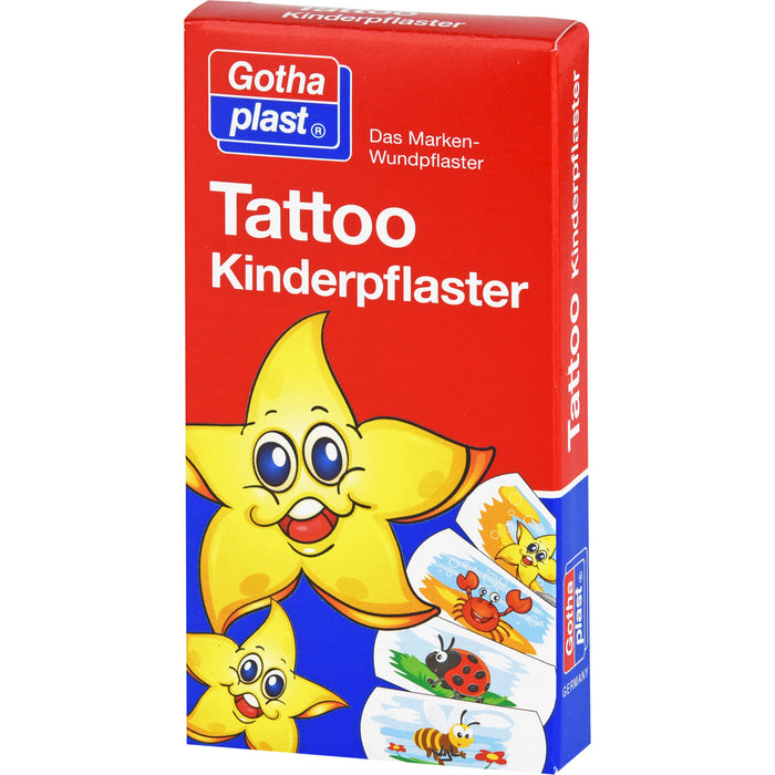 Gothaplast Tattoo Kinderpflaster, 8 pc Pansement