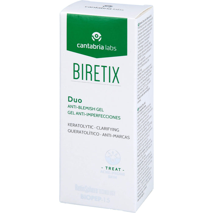 BiRetix Duo Gel für unreine Haut, 30 ml Gel