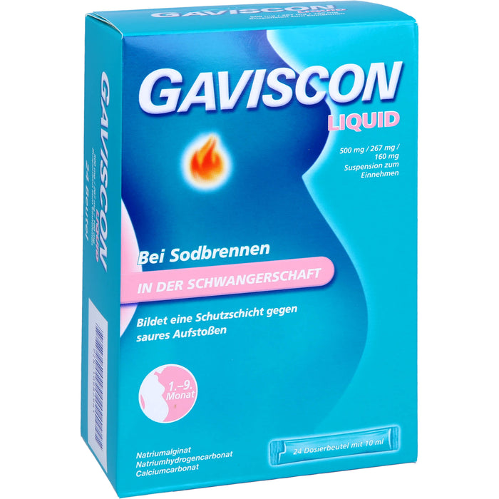 GAVISCON Liquid für Schwangere, 24 pcs. Sachets