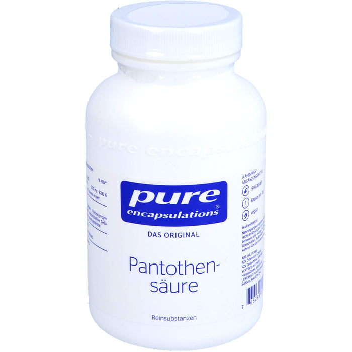 pure encapsulations Pantothensäure Kapseln, 90 pc Capsules