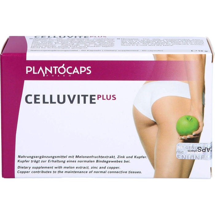 plantoCAPS CELLUVITE plus Kapseln, 60 pcs. Capsules