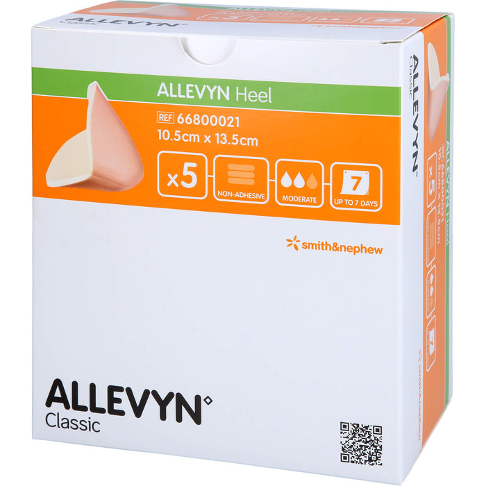 Allevyn Heel Schaumstoff Fersenverband, 5 pcs. Compresses