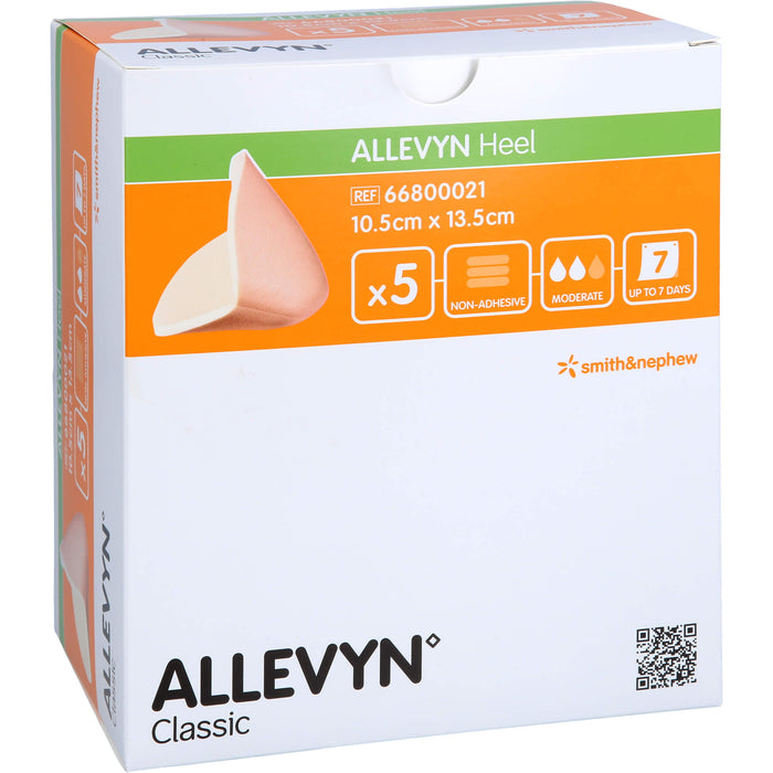 Allevyn Heel Schaumstoff Fersenverband, 5 pcs. Compresses