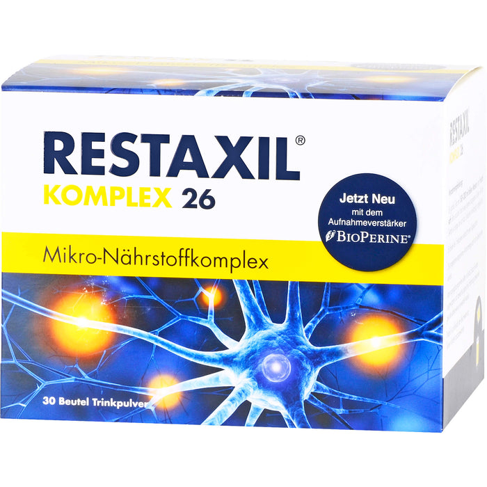 Restaxil Komplex 26 Trinkpulver mit Mikro-Nährstoffkomplex, 30 pc Sachets