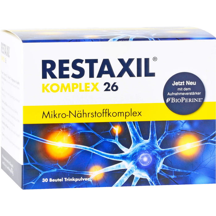 Restaxil Komplex 26 Trinkpulver mit Mikro-Nährstoffkomplex, 30 pcs. Sachets