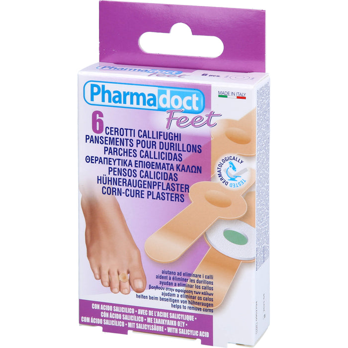 Pharmadoct Feet Hühneraugenpflaster, 6 pcs. Patch