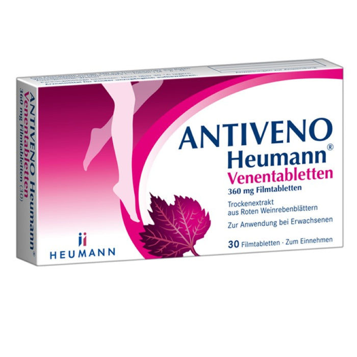 ANTIVENO Heumann Venentabletten 360 mg Filmtabletten, 30 pcs. Tablets