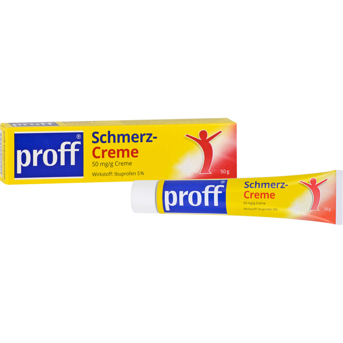 proff Schmerz-Creme zum Einreiben in die Haut, 50 g Cream