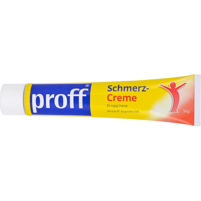 proff Schmerz-Creme zum Einreiben in die Haut, 50 g Creme