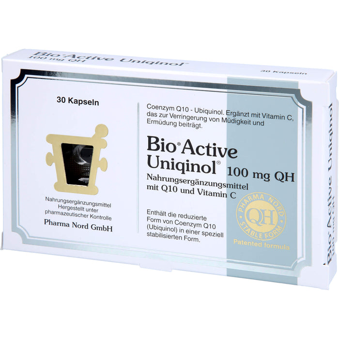 BioActive Uniqinol 100mg QH Pharma Nord, 30 St KAP