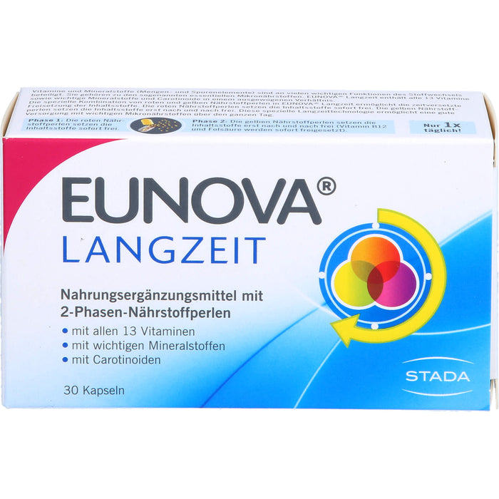 EUNOVA Langzeit Kapseln, 30 pc Capsules