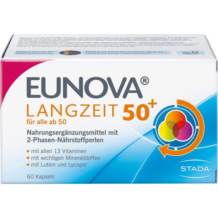 EUNOVA Langzeit 50+ Kapseln, 60 pc Capsules