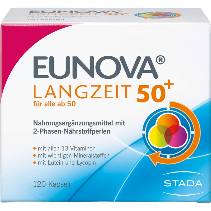 EUNOVA Langzeit 50+ Kapseln, 120 St. Kapseln