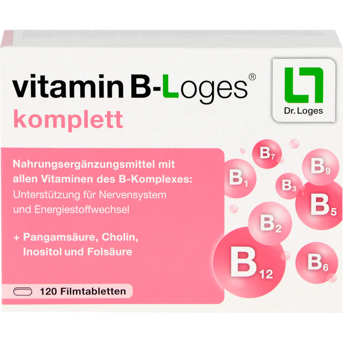 vitamin B-Loges komplett Tabletten, 120 St. Tabletten