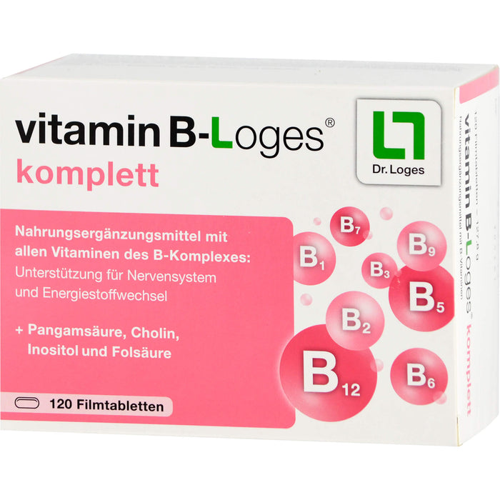 vitamin B-Loges komplett Tabletten, 120 pcs. Tablets