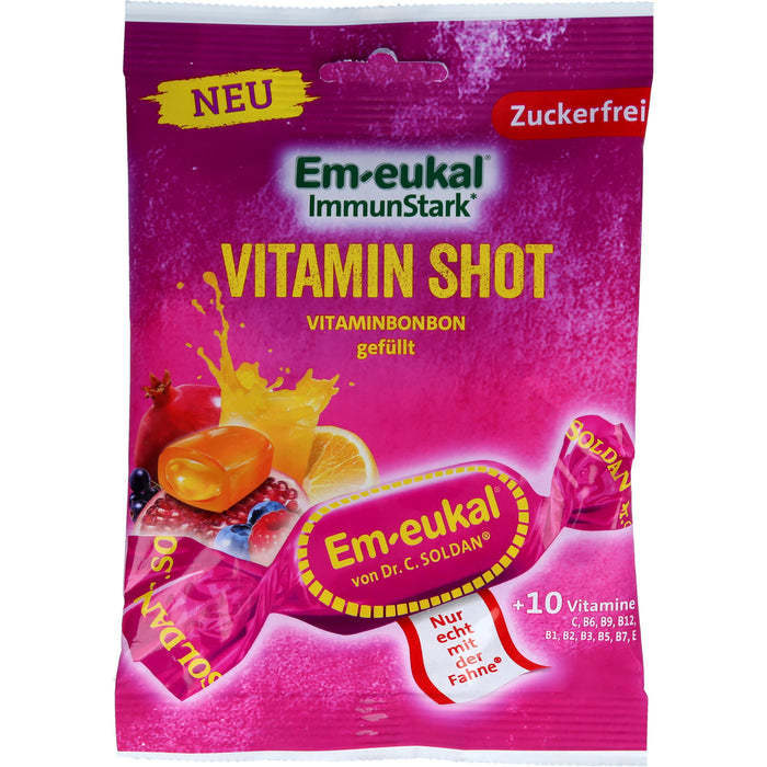 Em-eukal ImmunStark Vitamin-Shot zuckerfrei, 75 g Candies