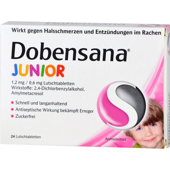 Dobensana Junior Lutschtabletten, 24 pcs. Tablets