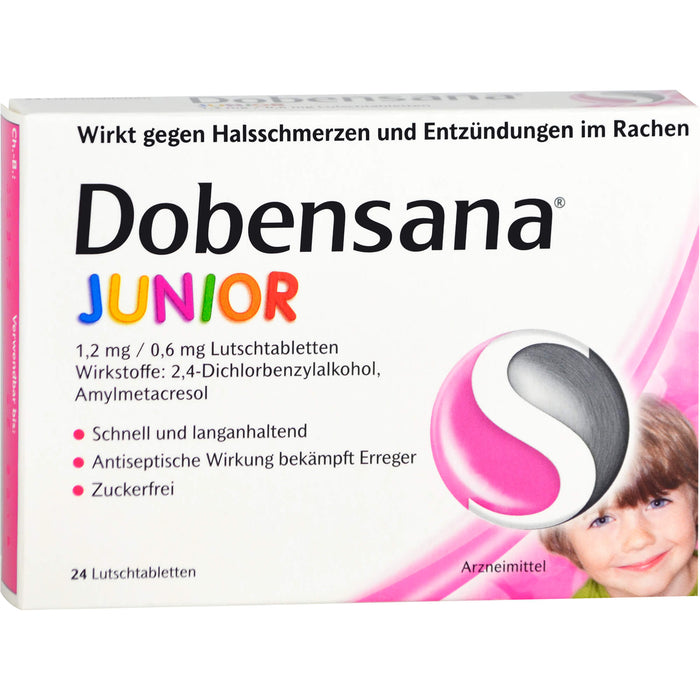 Dobensana Junior Lutschtabletten, 24 St. Tabletten