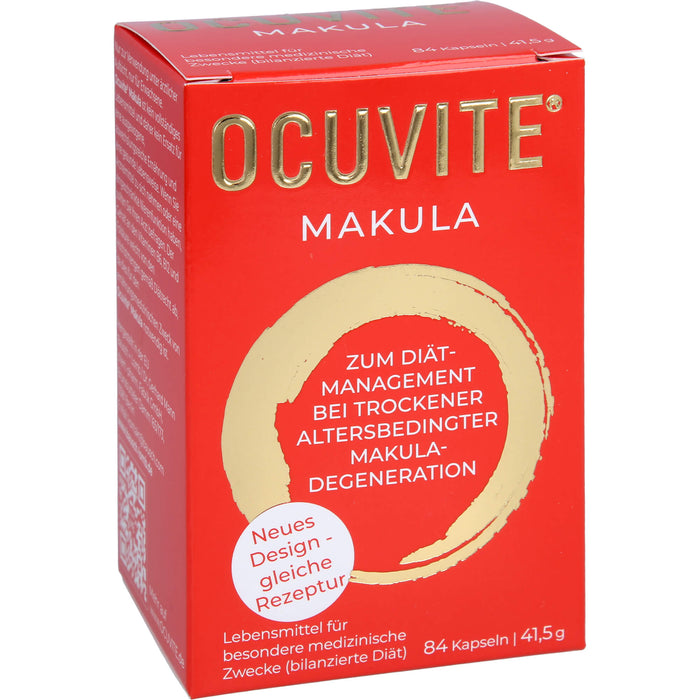 Ocuvite Makula Kapseln bei trockener AMD, 84 St. Kapseln