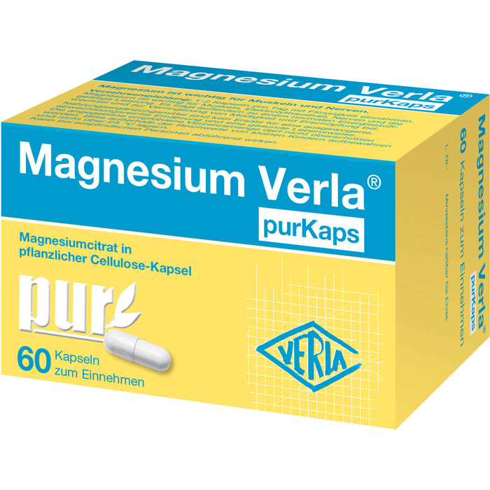 Magnesium Verla purKaps , 60 St. Kapseln