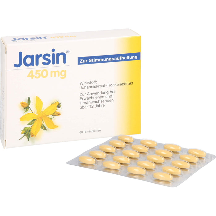 Jarsin 450 mg Tabletten zur Stimmungsaufhellung, 60 St. Tabletten