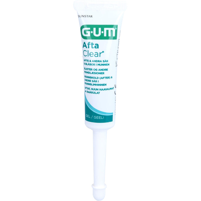 GUM Afta Clear Gel bei Aphten und Mundläsionen, 10 ml Gel