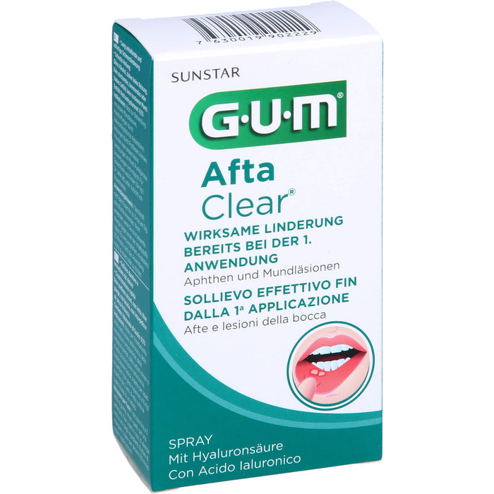 GUM Afta Clear Spray, 15 ml Lösung