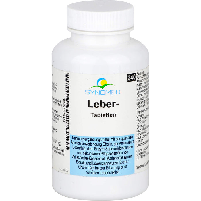 SYNOMED Leber-Tabletten, 240 pc Tablettes