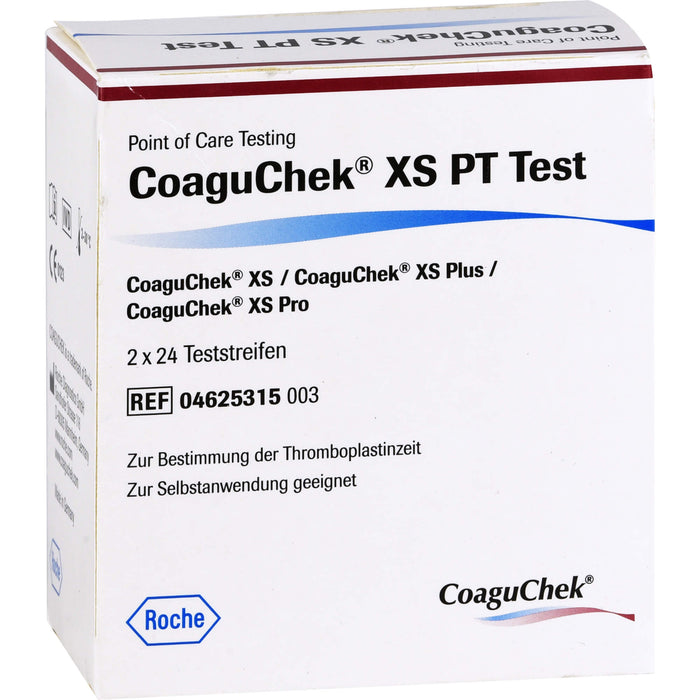 CoaguChek XS PT Emra Test, 2X24 St TTR